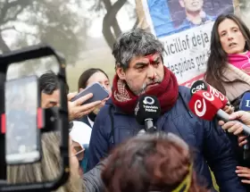 Trabajadores de Georgalos fueron reprimidos