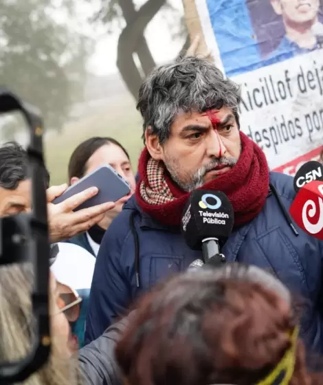 Trabajadores de Georgalos fueron reprimidos