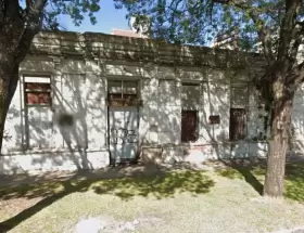 La casa de la víctima hipoacúsica de violencia de género en Santa Fe.