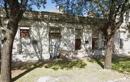 La casa de la víctima hipoacúsica de violencia de género en Santa Fe.