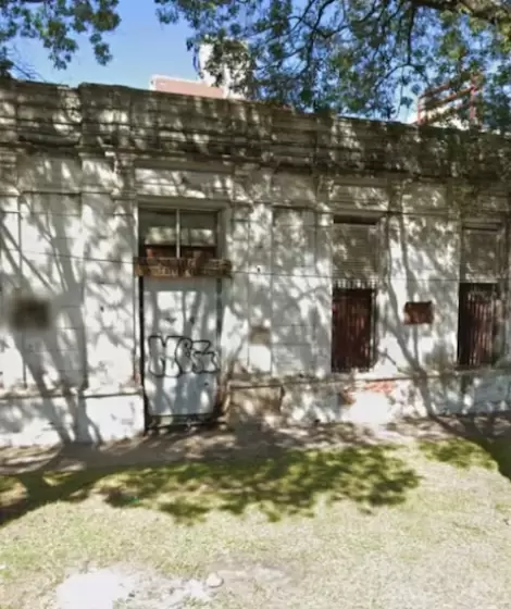 La casa de la víctima hipoacúsica de violencia de género en Santa Fe.