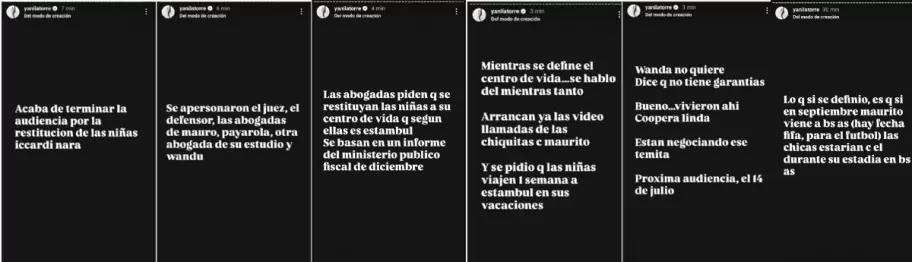 Yanina Latorre cont los detalles de una nueva audiencia judicial por la restitucin de las hijas de Mauro Icardi y Wanda Nara