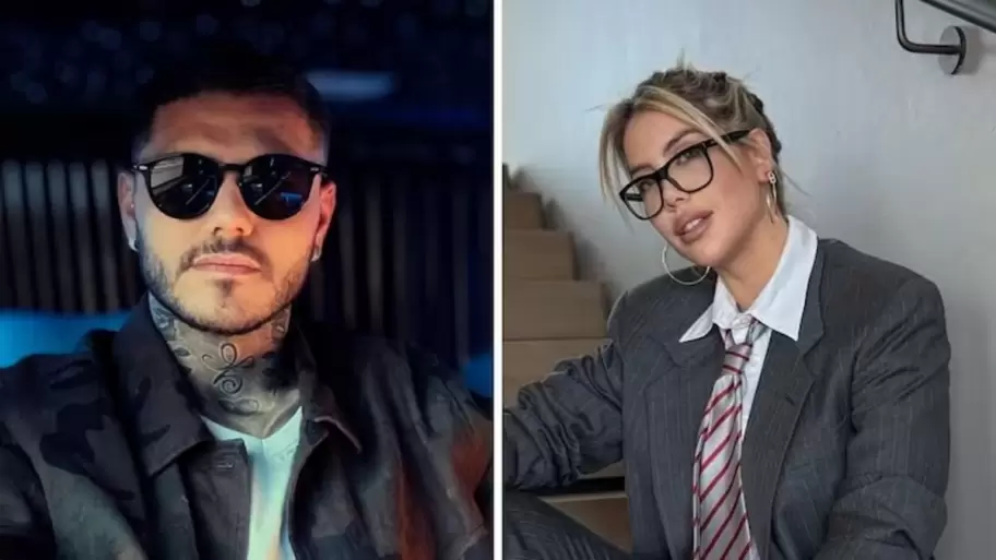Mauro Icardi y Wanda Nara se enfrentan por la tenencia de sus hijas