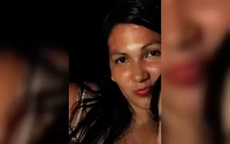 Claudia fue asesinada a machetazos frente a sus hijos