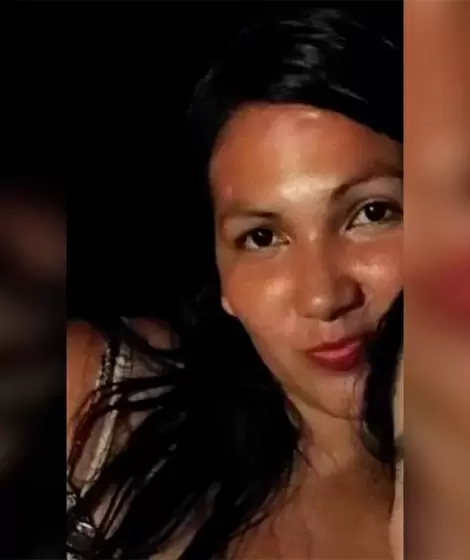 Claudia fue asesinada a machetazos frente a sus hijos