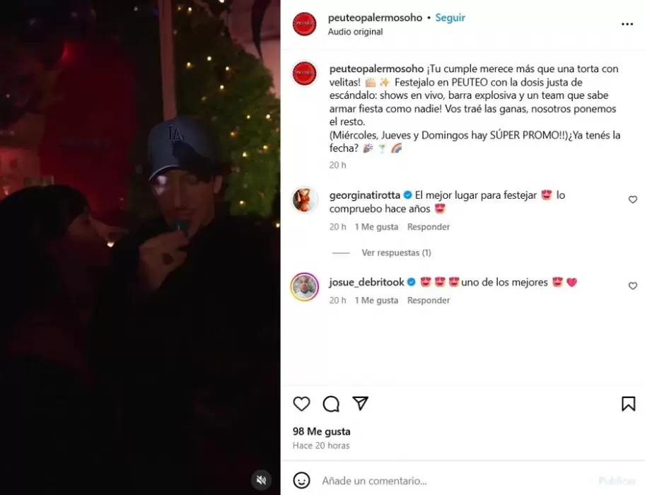 Las ltimas salidas de Gimena Accardi y Nicols Vzquez