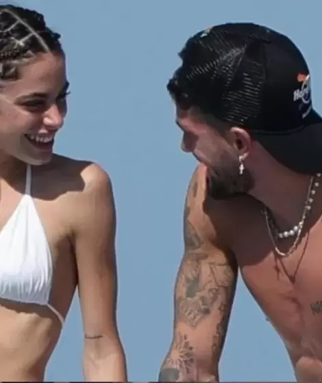 Tini Stoessel y Rodrigo De Paul