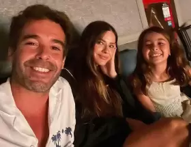 Nicolás Cabré, China Suárez y Rufina