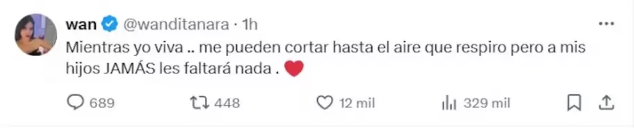 Mauro Icardi dej a Wanda Nara sin prepaga y ella explot en redes
