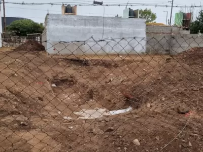 Encontraron una fosa común cerca de Campo de la Ribera