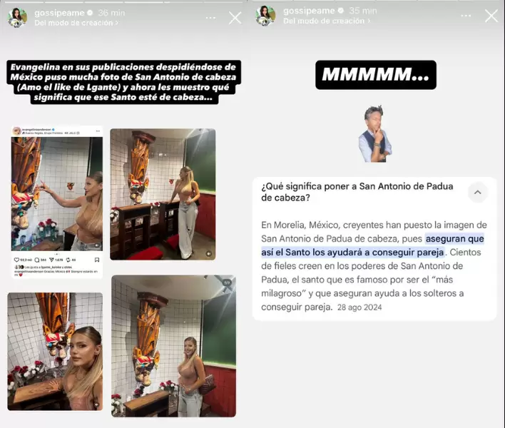 Evangelina Anderson busca novio?: el extrao posteo