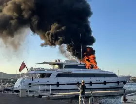 Se incendió en Europa el yate de José Luis Manzano