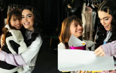 Lali Espósito junto a Briana