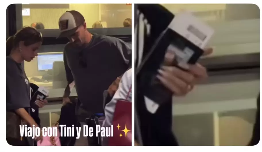 Tini y De Paul regresan a Buenos Aires comprometidos?
