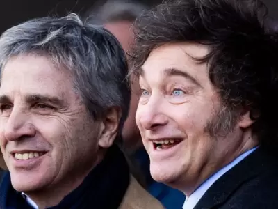 Luis Caputo y Javier Milei
