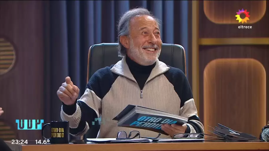 El actor fue el primer invitado al nuevo programa de Pergolini