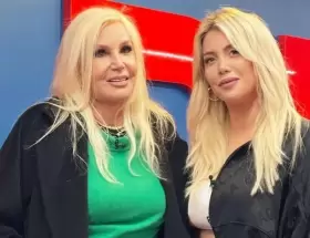 Susana Giménez y Wanda Nara