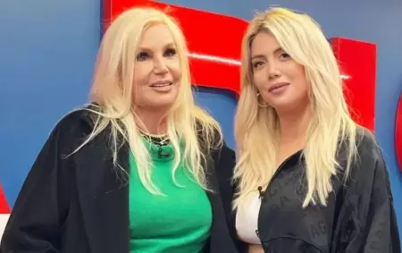 Susana Giménez y Wanda Nara