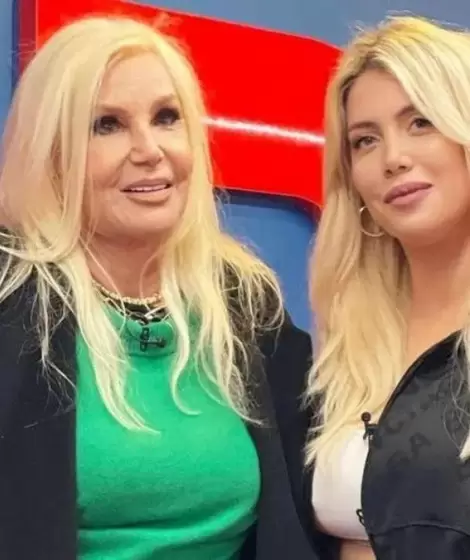 Susana Giménez y Wanda Nara