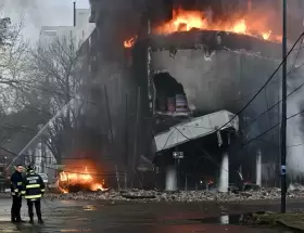 Caos, fuego y evacuación en La Plata