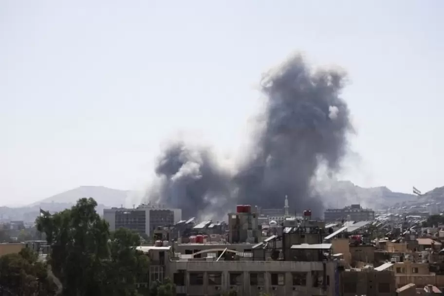 As se ve la ciudad tras los ataques al ministerio de Defensa de Siria en Damasco