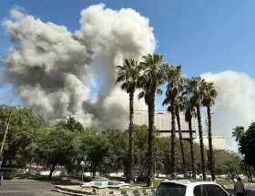 Israel bombardeó el Ministerio de Defensa de Siria