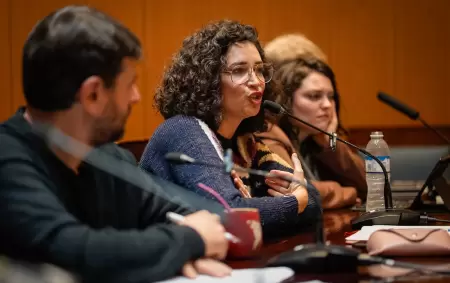 Julia Mengolini denunció al presidente Javier Milei y Juan Grabois es su abogado defensor