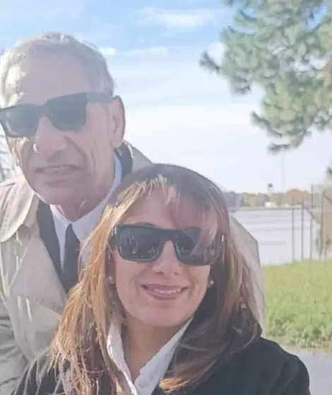 Pablo Cabrera y su esposa  Sandra Cano, candidata a concejal libertaria
