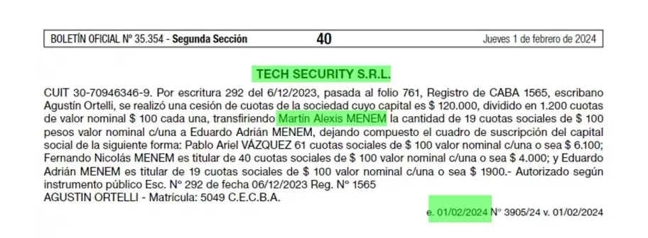 Red de negocios familiares