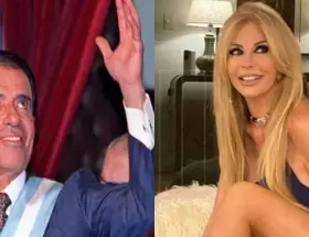 Menem y Graciela Alfano
