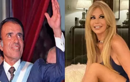 Menem y Graciela Alfano