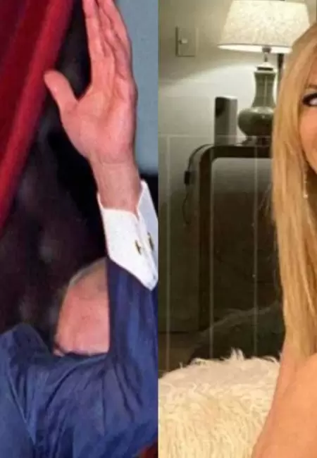 Menem y Graciela Alfano