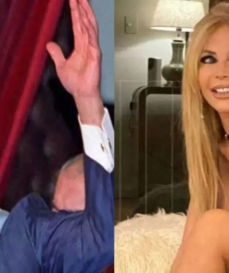 Menem y Graciela Alfano