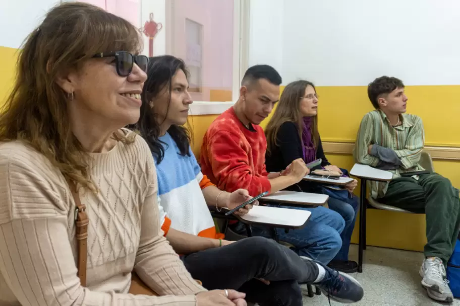 Alumnos del Centro Universitario de Idiomas (CUI).