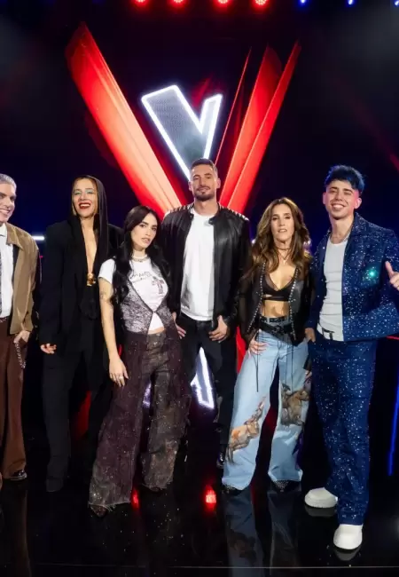 Nicolás Occhiato, Lali Espósito, Soledad Pastorutti, Luck Ra y Miranda!