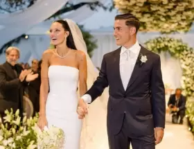 Oriana Sabatini y Paulo Dybala
