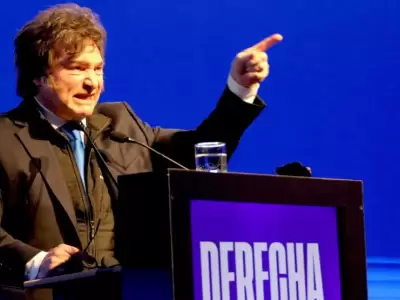 Javier Milei cerr como orador el encuentro de "La Derecha Fest".