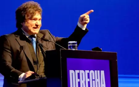 Javier Milei cerró como orador el encuentro de "La Derecha Fest".