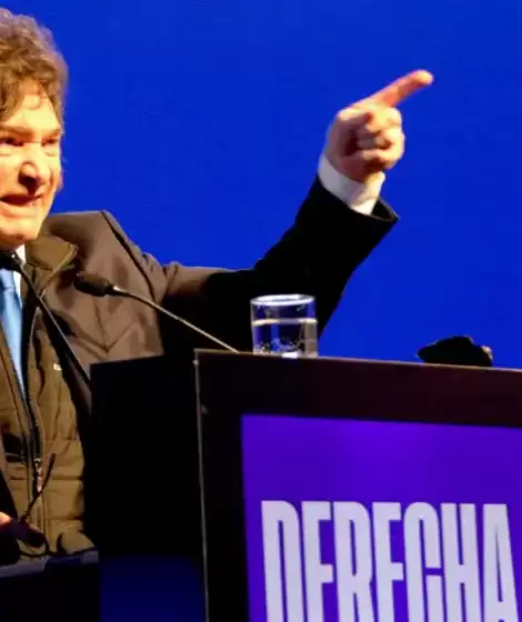 Javier Milei cerr como orador el encuentro de "La Derecha Fest".