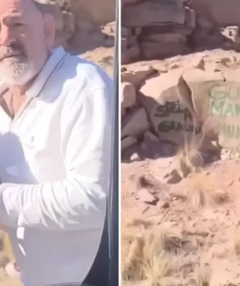Turistas vandalizaron el dique Potrerillos