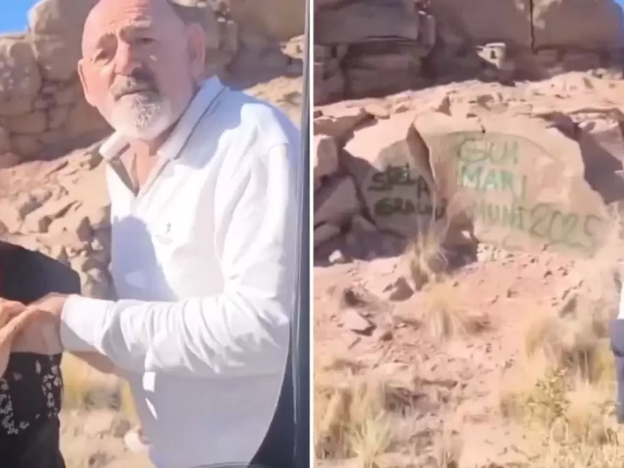 Turistas vandalizaron el dique Potrerillos