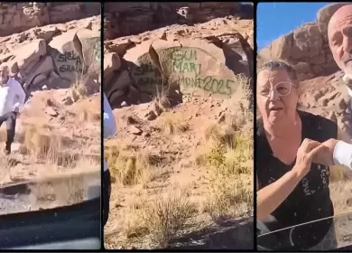 Turistas vandalizaron el dique Potrerillos