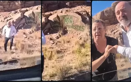 Turistas vandalizaron el dique Potrerillos