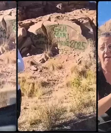 Turistas vandalizaron el dique Potrerillos