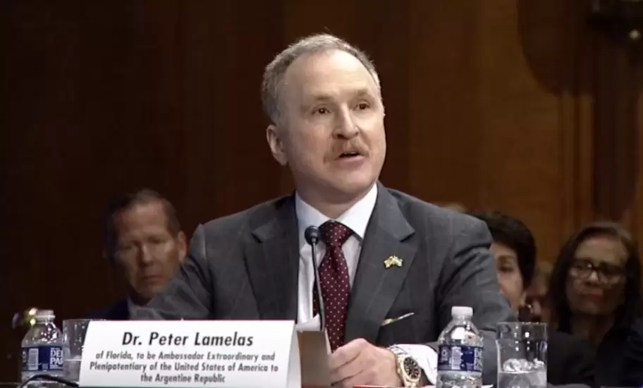 Peter Lamelas, el candidato de Donald Trump para ocupar la embajada de Estados Unidos en Argentina