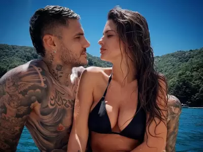 Mauro Icardi y Eugenia "La China" Surez.