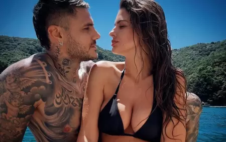 Mauro Icardi y Eugenia "La China" Suárez.