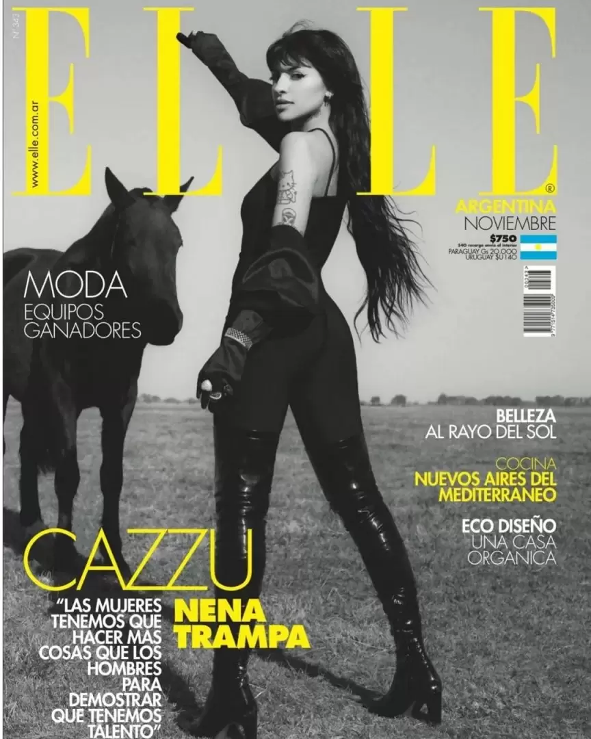 Cazzu en Elle