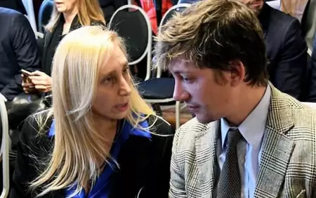 Karina Milei y Santiago Caputo