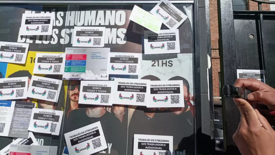 El SATSAID reclam ante Blender por la regularizacin de sus trabajadores.